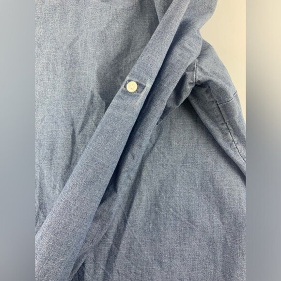 J. Crew Ladies Petite Chambray Shirt 100% Cotton Button-Up Casualwear Size‎ XS - Picture 8 of 16